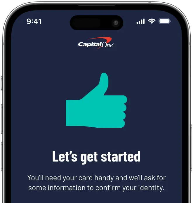 Stay in control with our mobile app - Capital One